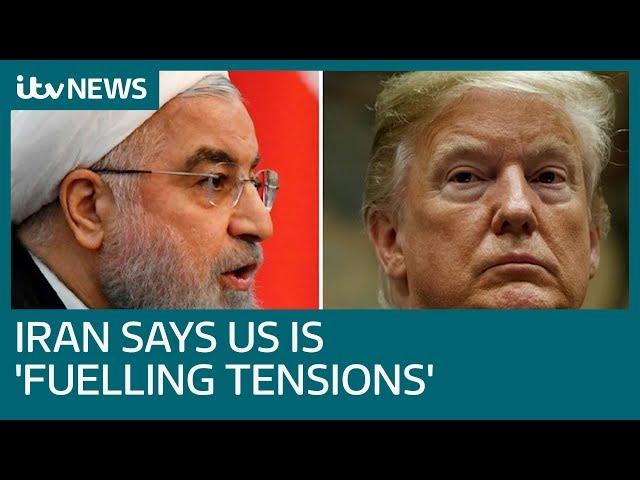 Iran accuses America of 'fuelling tensions' after US warns attack is possible | ITV News