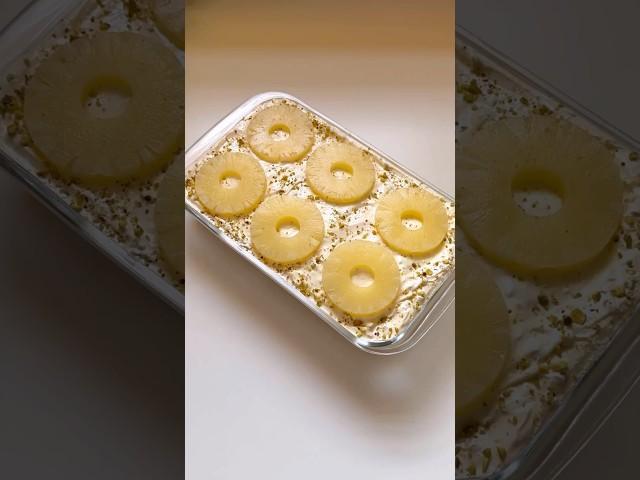 حلى الأناناس لذذذيذذذ وسهل وسريع  #اكسبلور #حلى