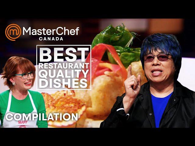 Best Restaurant Quality Dishes | MasterChef Canada | MasterChef World