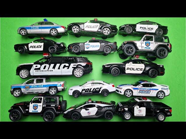 Selection of cool diecast police cars