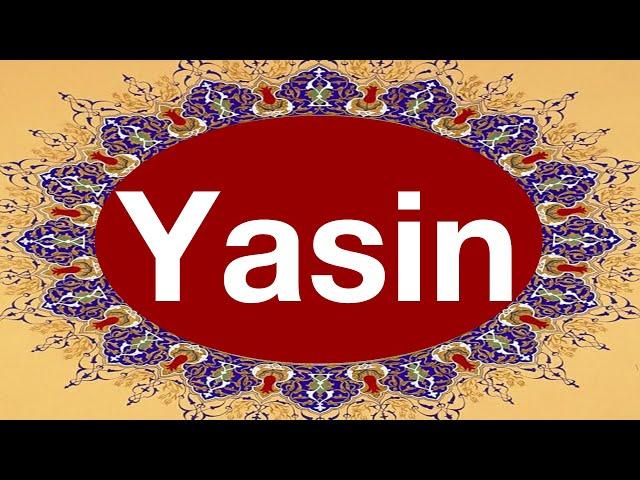 Yasin Suresi Tamamı / Yasin suresi ok takipli kelime işaretli / Bilgisayar hatlı yasin-i şerif