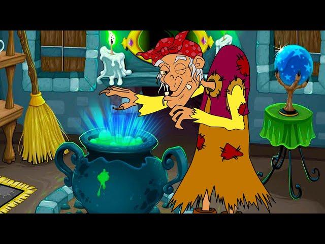 The Wicked Witch Baba Yaga / The Witch / Cartoon / Fairy Tale in English / Bedtime Stories for Kids