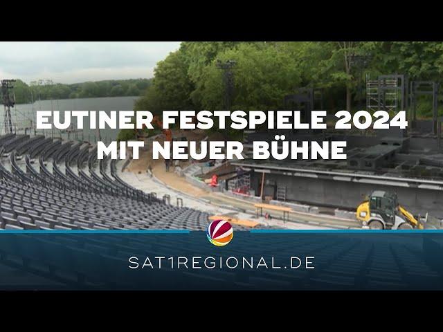 Eutiner Festspiele 2024 mit neuer moderner Bühne