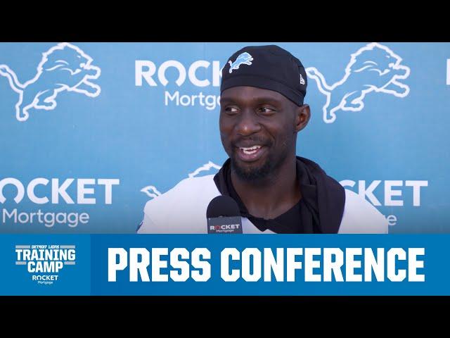 Detroit Lions players meet with the media on July 27 | 2024 Training Camp Day 4