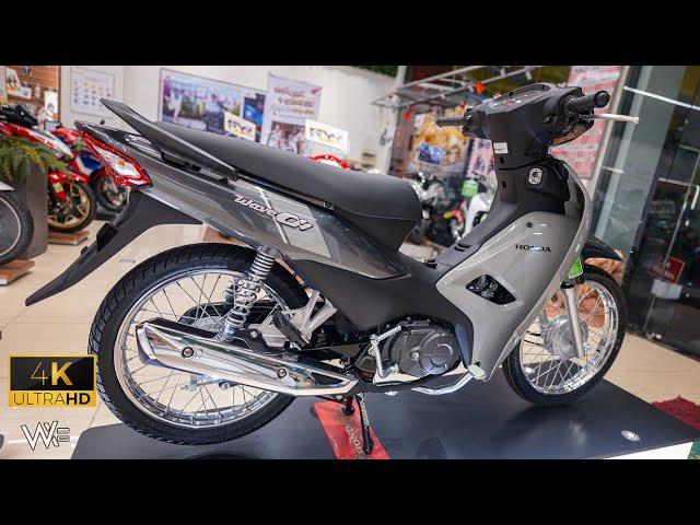 Honda Wave Alpha 110 2025 Xám Đen | WALKAROUND