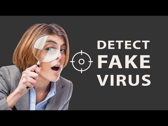 How to Spot a Fake Virus Warning?