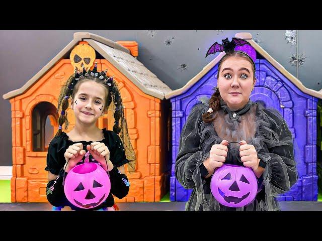 Ruby and Bonnie Street Trick or Treat Adventure