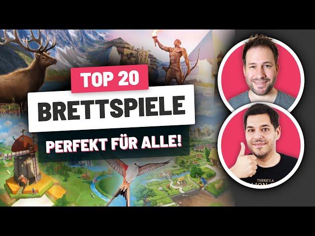 Kann jeder mitspielen! Die BESTEN Brettspiele aller Zeiten für Neulinge und Familien 