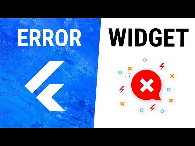 Flutter Error Widget