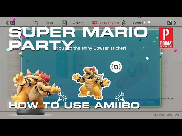 Super Mario Party - How to Use Amiibo