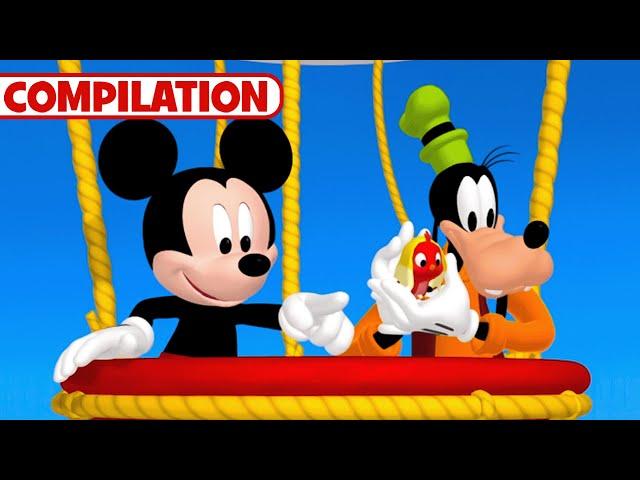 Mickey Mouse Clubhouse Best Goofy Full Episodes!  | Compilation | @disneyjr