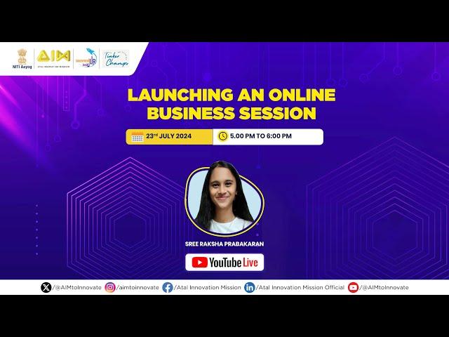 Tinkerpreneur 2024 - Launching an Online Business Session