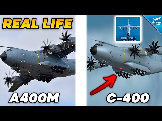 TFS VS REAL LIFE: FULL COMPARISON | Turboprop Flight Simulator