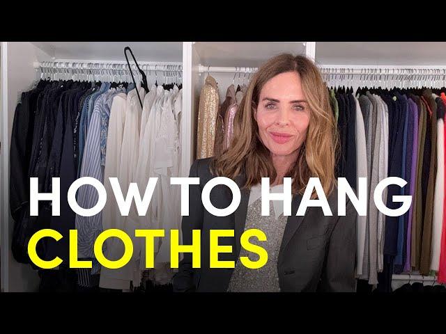 Closet Confessions: How To Hang Your Clothes | Fashion Haul | Trinny