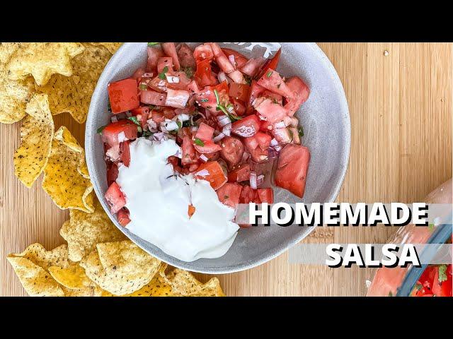 The Best Basic Beginner Friendly Pico De Gallo Homemade Restaurant Style Salsa That ANYONE Can Make!