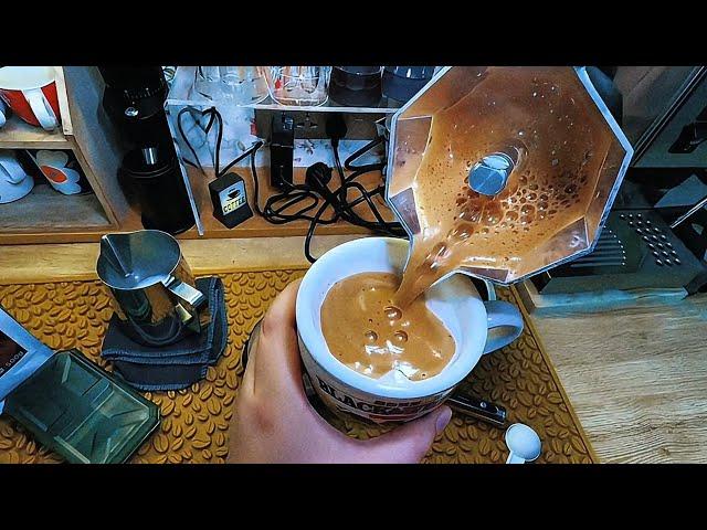 Moka Pot Perfection  | A Golden Touch with Brikka