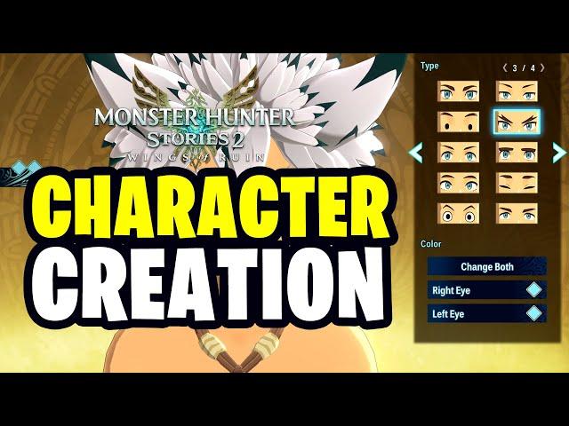Monster Hunter Stories 2 - Character Creation [PC]