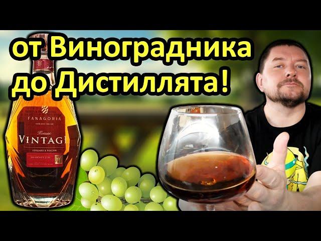 Коньяк Фанагория Винтаж 7 - Полный Цикл Производства! Fanagoria Vintage 7.