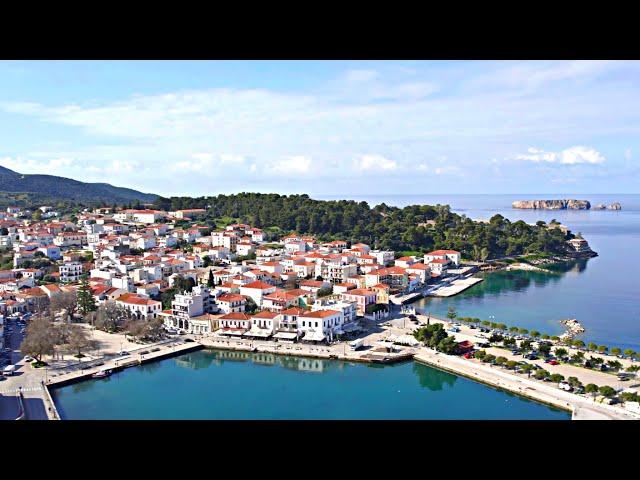 Pylos ( Πύλος ) a village in Peloponnese | Greece | walking tour | 4K HDR