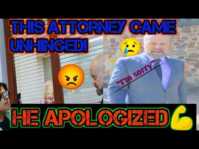 HEATED EXCHANGE! Ends With Attorney Apologizing For His Mistakes