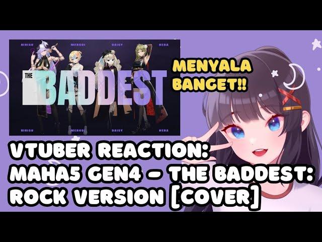 VTuber ID Reacts to ' KDA - The Baddest: Rock version ( GEN 4 Edition )【MAHA5】'