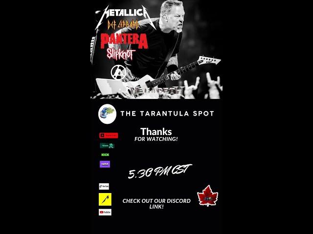 Metallica & Heavy Metal all night!!! #livestream #metallica #pantera #metal #jameshetfield
