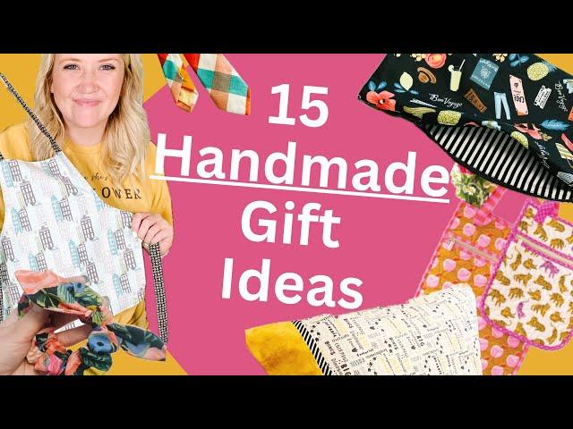 15 items you can make for gifts! DIY PRESENTS