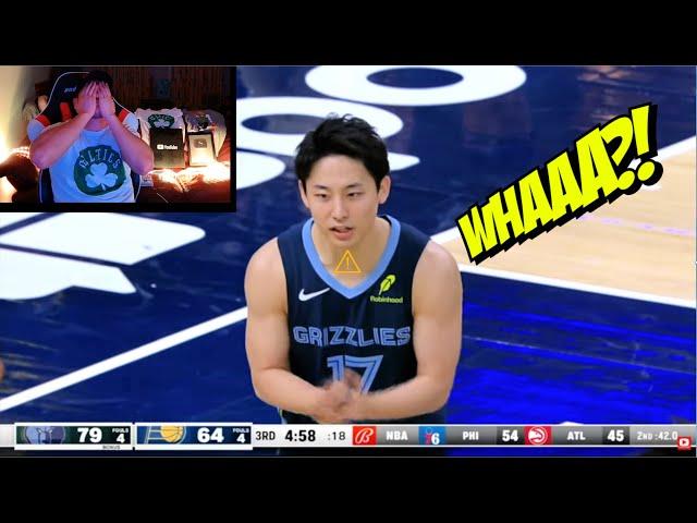 Yuki Kawamura TURNS INTO 5'8" Asian chocolate with INCREIBLE NO-LOOK PASSES vs Indiana Pacers