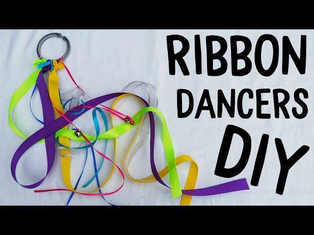 HOW TO MAKE DANCING RIBBON RINGS | KIDS CRAFT | KIDS TOY | Operation Christmas Child Craft