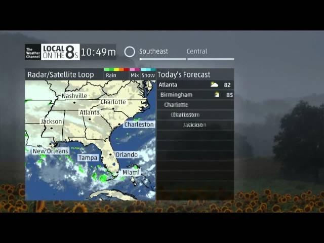 New Weather Channel Local On The 8s music?