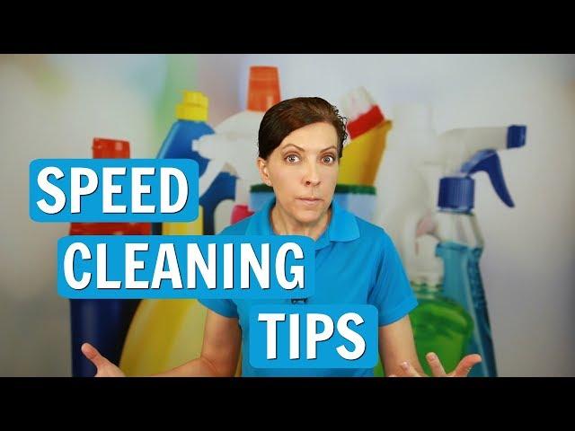 Speed Cleaning Top Tips for 2017 ⭐⭐⭐⭐⭐