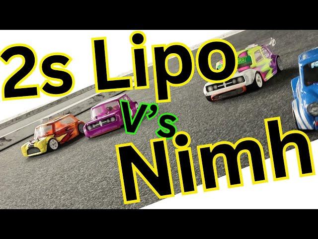 2's Lipo Vs Mardave Nimh (Close Racing Action)