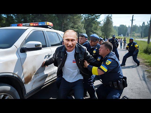 Happened 1 hour ago! Putin was arrested by Ukrainian police at his hideout