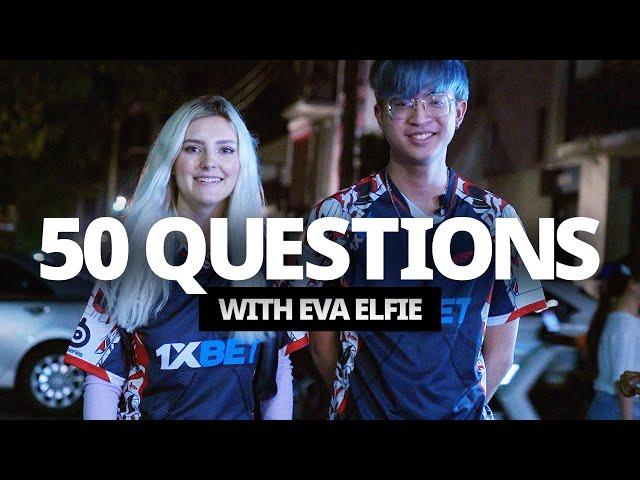 50 QUESTIONS WITH EVA | Presented by 1XBET