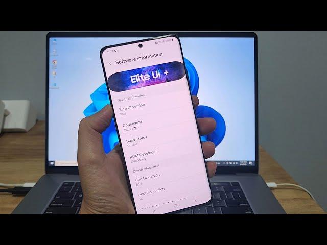 Samsung Galaxy S21 Ultra Install ROM EliteUI + | Android 14 - One UI 6.1.1