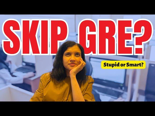 Should you take GRE or skip it for 2025? Here's what I think! #gre #studyabroad