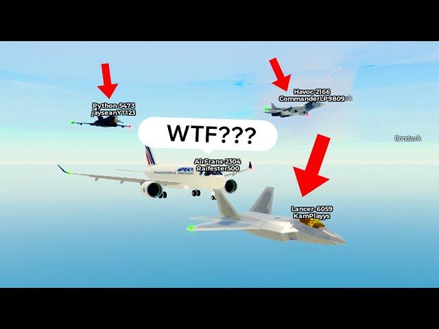 We Intercepted Random Planes In PTFS!