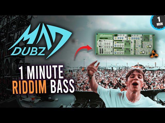 HOW TO MAKE A RIDDIM DUBSTEP SYNTH LIKE INFEKT IN 1 MINUTE!!! THE SEQUEL | DUBSTEP TUTORIAL