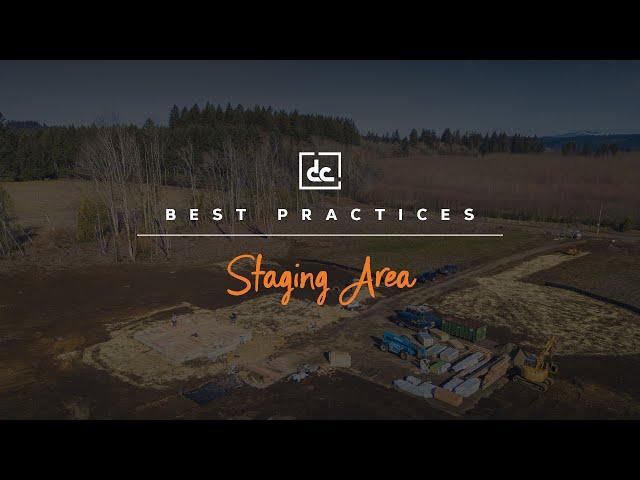DC Best Practices | Staging Area