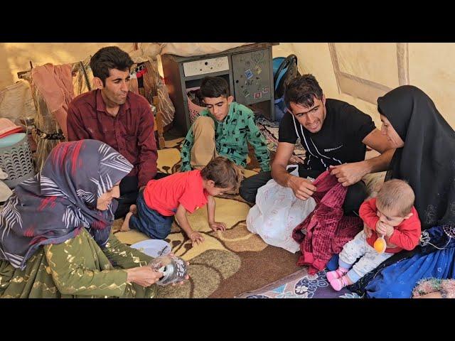 Chavil's family meeting with Mohammad's family in the mountains