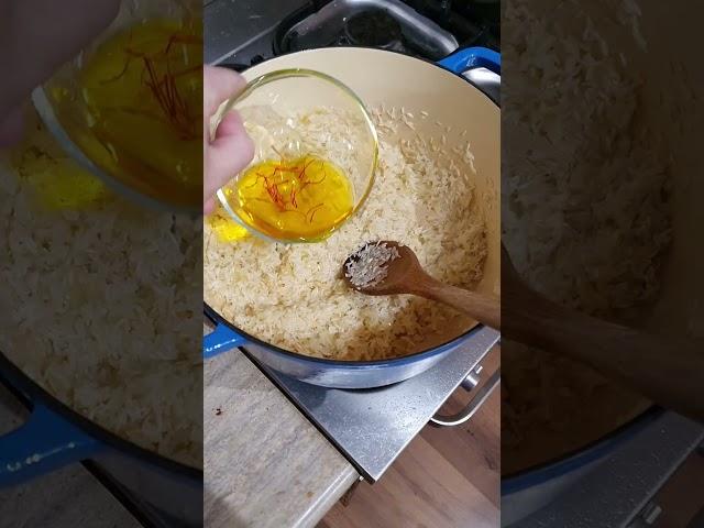 Easy Saffron Rice