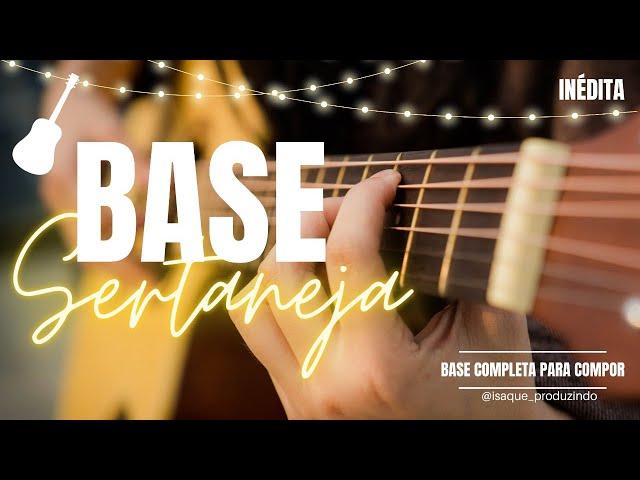 Base de sertanejo romântico para compor