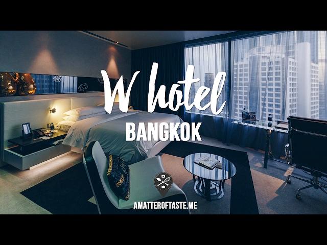 W Hotel Bangkok - Spectacular Room tour