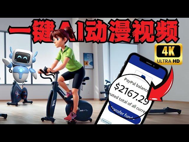 AI一键制作一个动漫视频在YOUTUBEU赚$340,000？（实操教程）