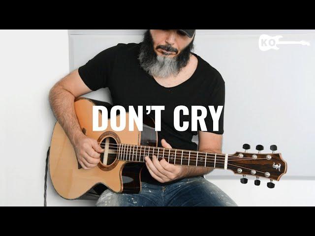 Guns N' Roses - Don't Cry - Acoustic Guitar Cover by Kfir Ochaion - Furch Guitars