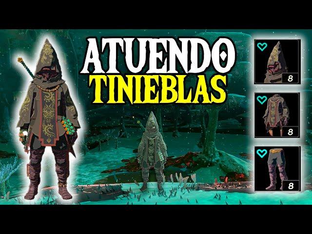  ¡¡Cómo Conseguir el ATUENDO DE LAS TINIEBLAS y Protegerte de la Malicia en Zelda Tears!!