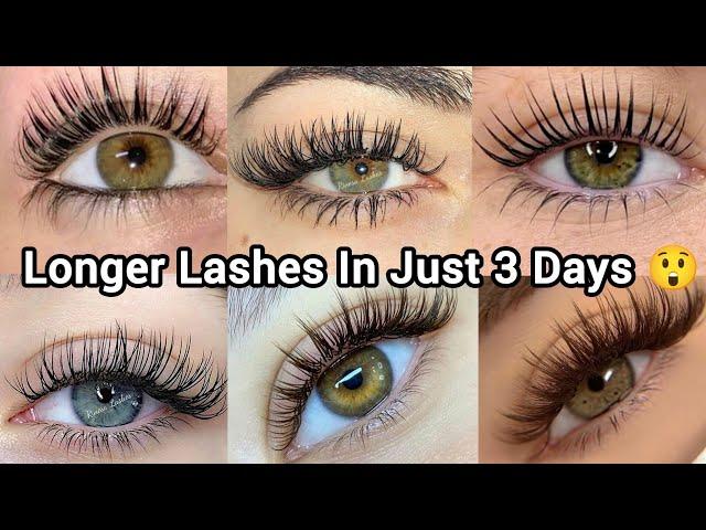 Grow Your Eyelashes Faster Naturally  | Thicker Lashes in Few Days | Lash growth remedies 