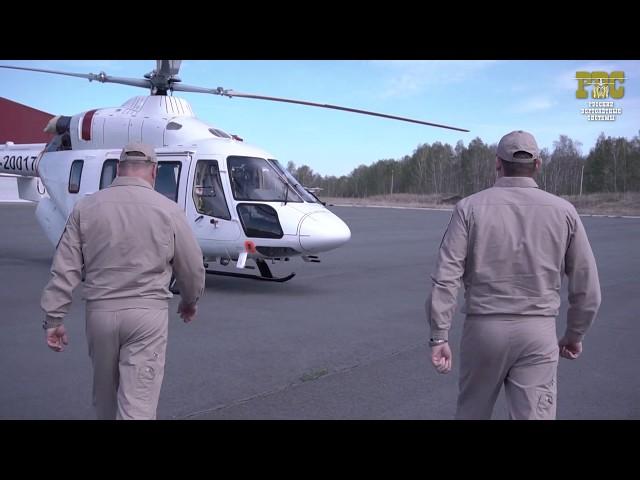 First video with 3 types of Russian multipurpose helicopter Ansat!