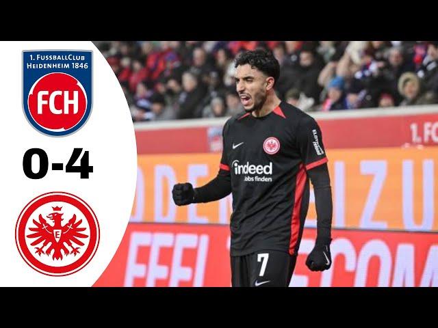 FC Heidenheim 0-4 Eintracht Frankfurt Highlights | Bundesliga 2024/2025