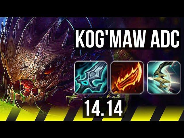 KOG'MAW & Alistar vs SMOLDER & Seraphine (ADC) | Legendary, 19/3/5 | NA Challenger | 14.14